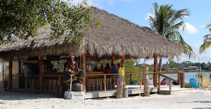Casey Key tiki bar and dining